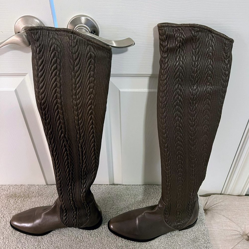 Fred Segal Soft Leather Boots Size 36